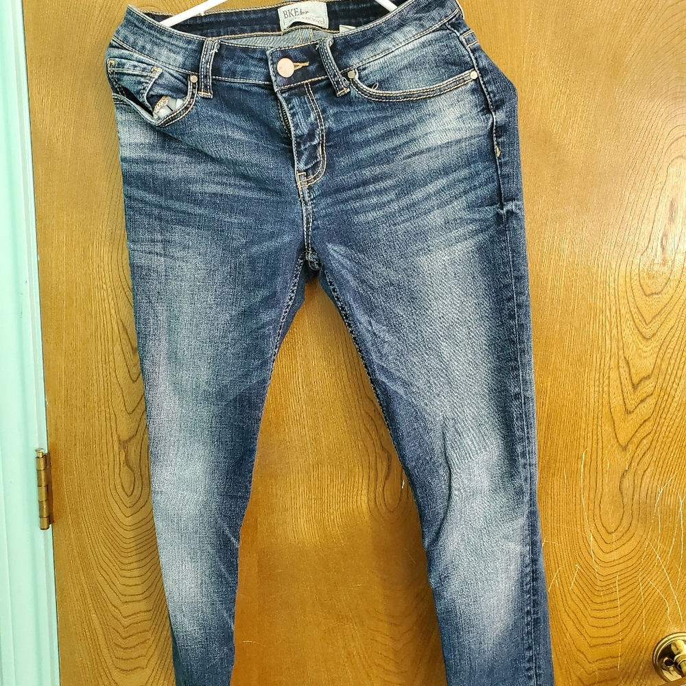 For sale like new a pair of skinny jeans Buckle